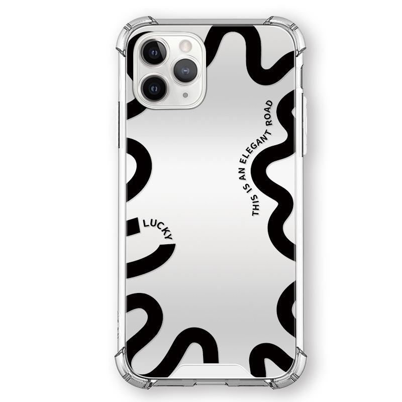 Zhitai iPhone Case: 15 Pro, 14 Pro, 13, 12 Pro Max - 3-in-1 Mirror Design.
