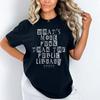 Whats More Punk Library Shirt Grunge Booklover Tshirt Gothic Vintage Bookish Tshirt Retro Literature Reading Tee
