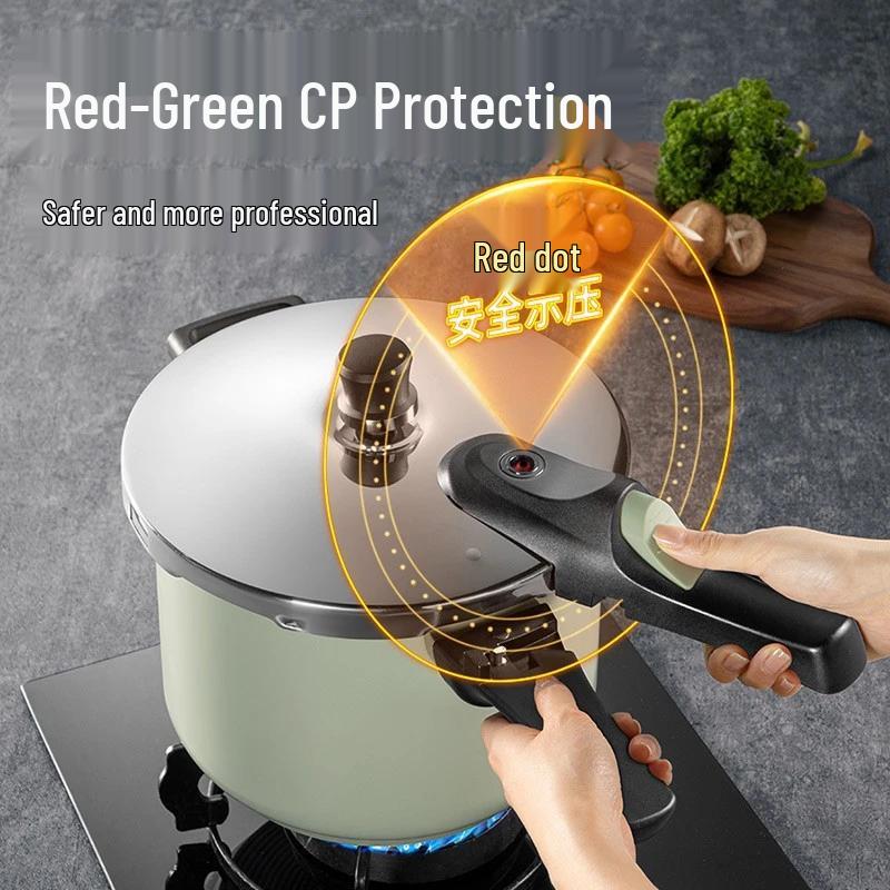 COOKER KING 22cm 6L 304 Stainless Steel Pressure Cooker