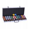 Professionelles Poker Set 500 Chips 2 Kartenspiele Geschenkkoffer