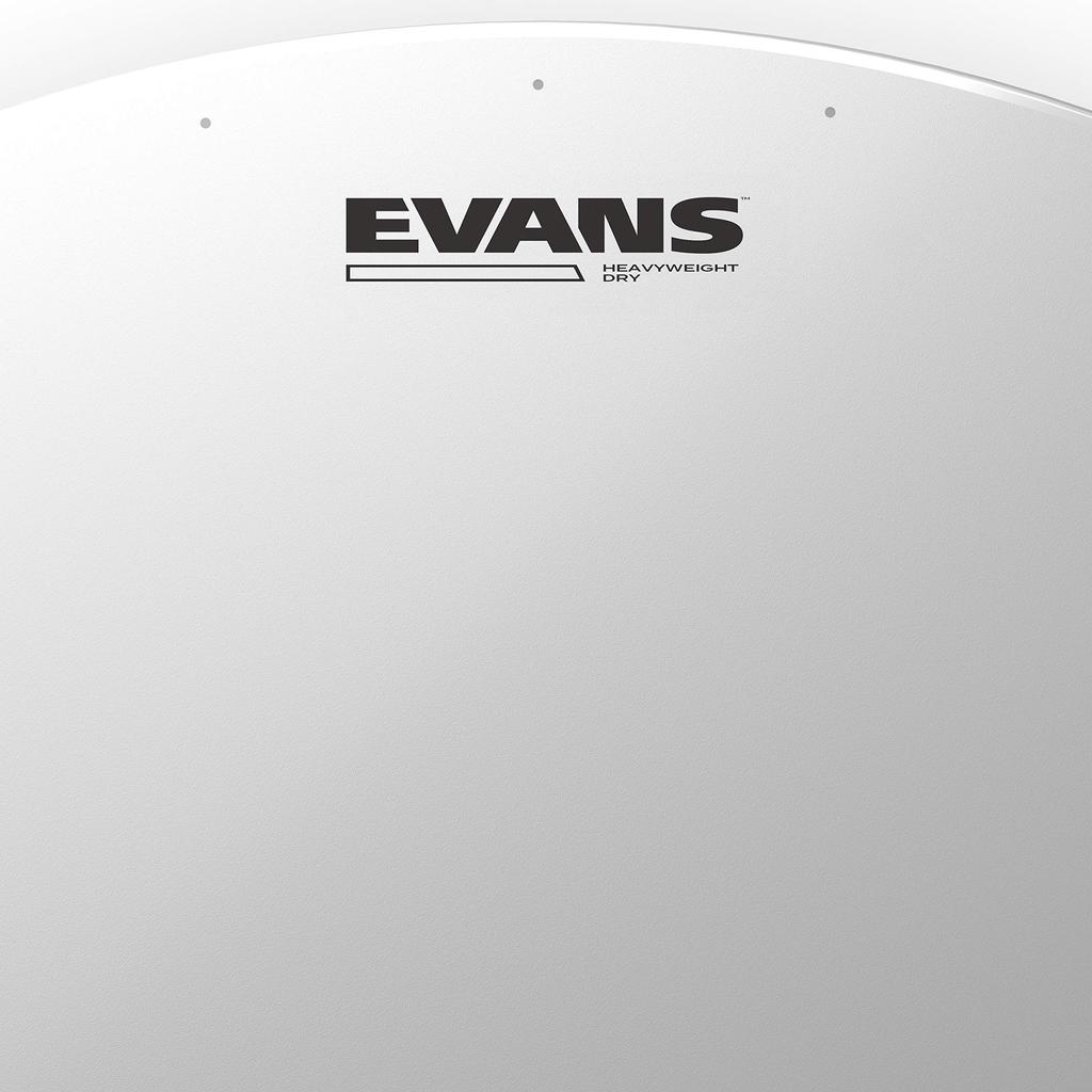 EVANS Drumhead Heavyweight Dry Coated 3mil B14HWD 14" (2-ply, 10mil+10mil / Patch)