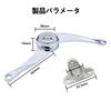 Set of 2 Zinc Alloy Folding Hinge Hardware Lid Hinge Support Opening/Closing Lift Support for Furniture DIY