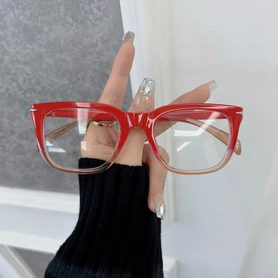 

Модные Стильные Квадратные Оправы для Очков Женские Мужские Прозрачные Прозрачные Дизайнерские Оптические Милые Оправы