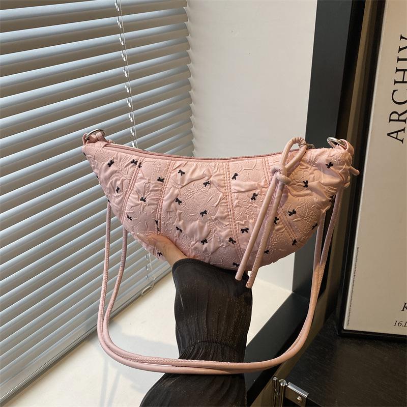 Трендовая женская сумка подмышку - Повседневная, крутая и стильная сумка-пельмень