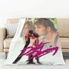Dirty Dancing Movie Inspired Cozy Fleece Throw Blanket Warm Plaid Quilt for Sofa or Bed Perfect Winter Companion