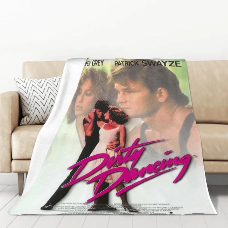 Dirty Dancing Movie Inspired Cozy Fleece Throw Blanket Warm Plaid Quilt for Sofa or Bed Perfect Winter Companion