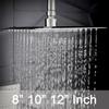 Pressure Overhead Stainless Steel Rainfall Water Tap Nozzle Sprinkler Sprayer Shower Head Faucet