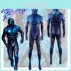 Blue Beetle Cosplay Costume Funny Street Style Superhero Outfit For Halloween And Comic Con