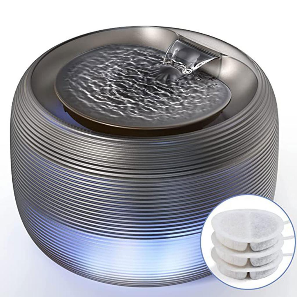 Katzenbrunnen Filter Set mit 10 Trinkbrunnen Ersatzfilter Schaum Wasserfiltersystem Hundebrunnenfilter