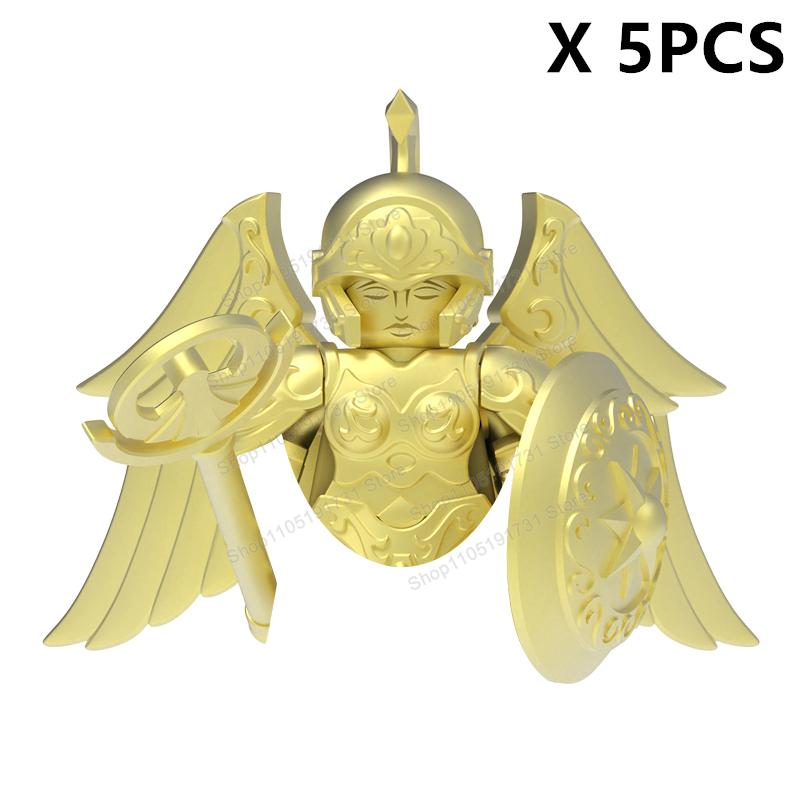 NEW Saint Seiya Athena building blocks dolls Model Bricks Anime Cartoon Action Figures Puzzle Toy Ornament Birthday Gifts