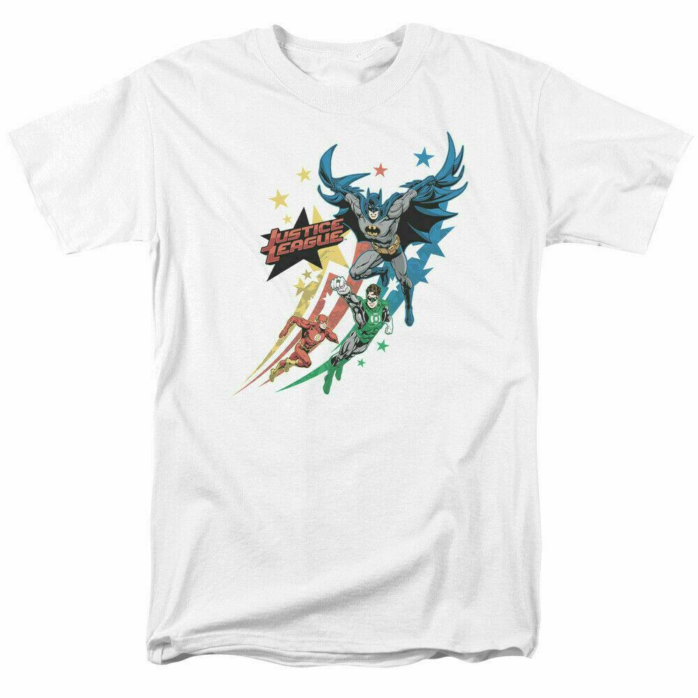 

Justice League Allegiance T Shirt Licensed Comic Book Tee White XXXXL