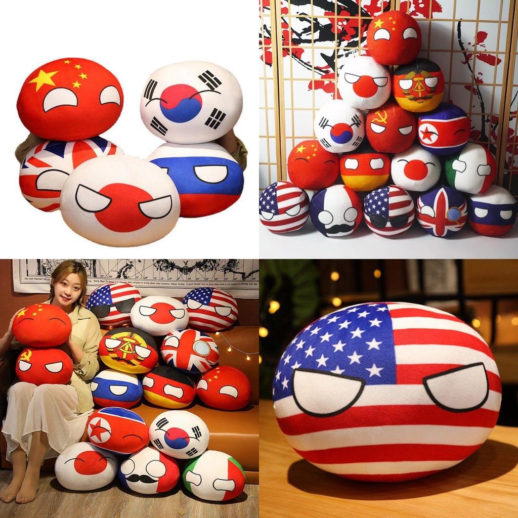 Latest Plush Series Polandball Plush Toys Super Soft And Safe Perfect As Room Decoration Or Gift