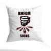 K-Kmfdm Sucks Band Pillow Case Sofa Living Room Bedroom Headboard Backrest Cushion Square Cushion Nap Time