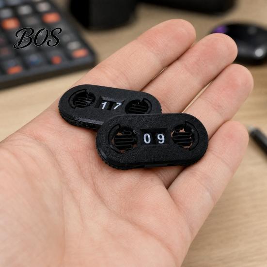 Odolná Elastická Struktura Zámek Počítadlo Životů, Digitální 3D Tištěný s Přezkou, Dvoumístný Zdravotní Počítadlo na Otáčení Sledovač pro Ochrana Soukromí Domov