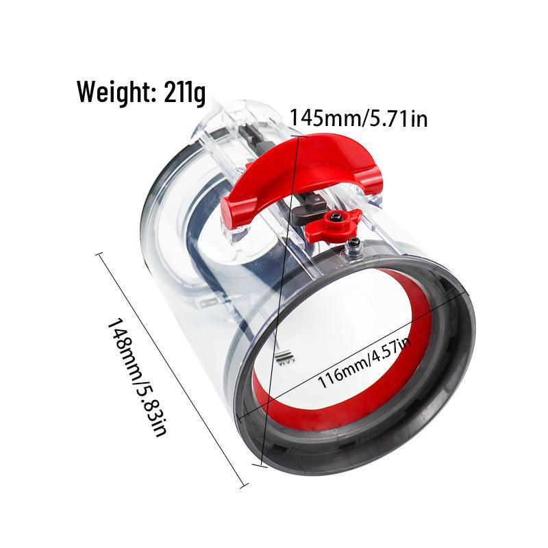 Kompatibler Dyson Staubsauger Staubbehälter Dichtungsring für V6, V7, V8, V10, V11.