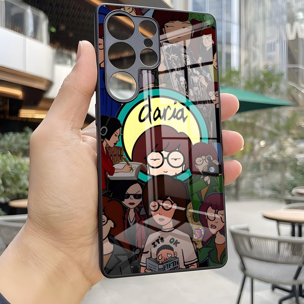 Anime Darias Phone Case For S25 Ultra Samsung S26 S24 Fe S22 S20 S23 21 Plus A54 A34 A53 A16 Glass Cover