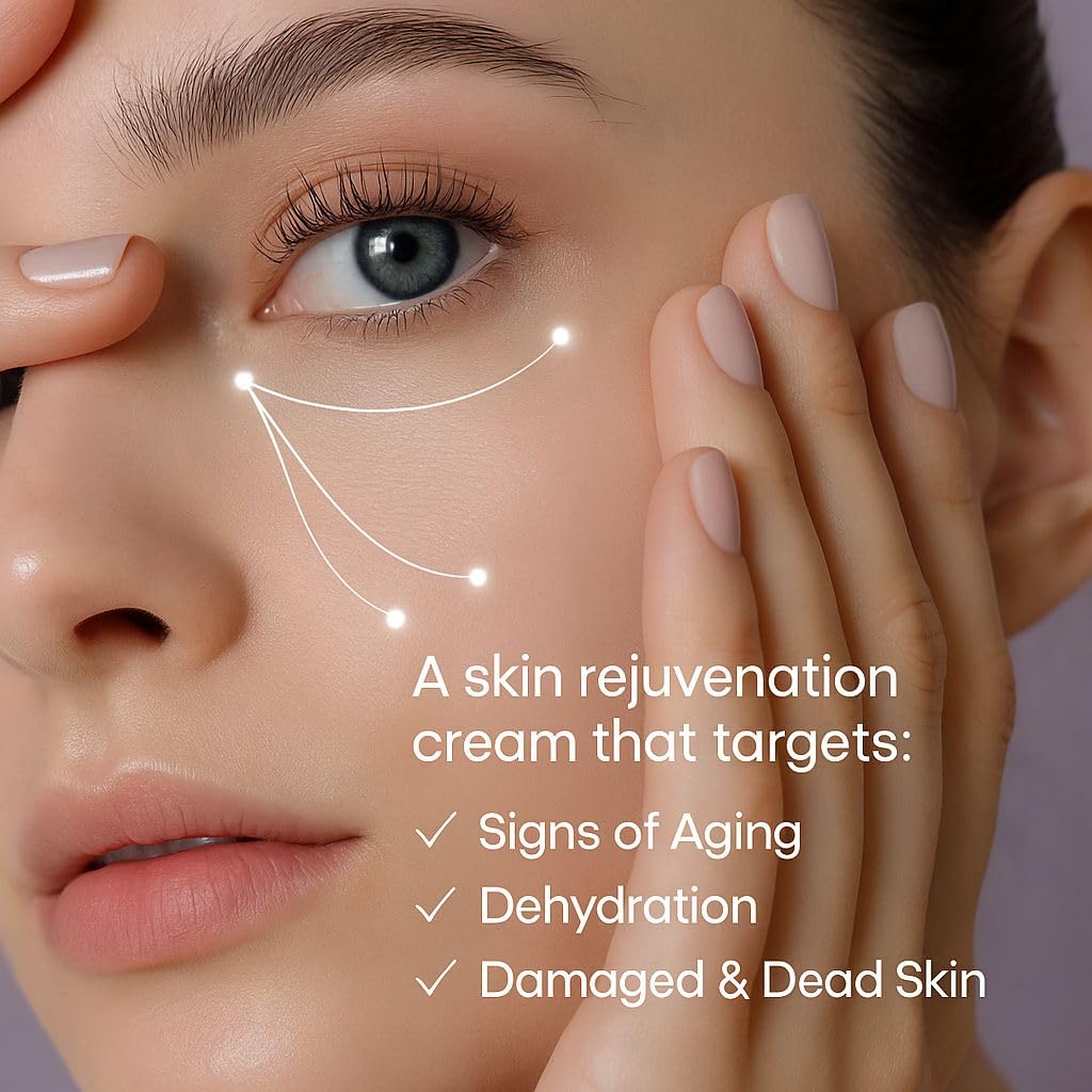 "TYOSHI Revitalizing Night Cream, Gentle Formula with Natural Oils, Cocoa Butter for Deep Nourishment, Advanced Skin Absorption, 15ml Gel"