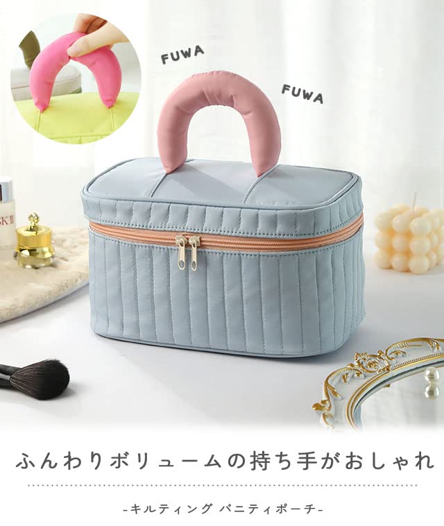 GPT Vanity Cosmetic Large Capacity with Makeup and Small Stylish Purple [Suitcase Company] Pouch, Pouch, Dividers, Tools, Cosmetics, Items, Women's,