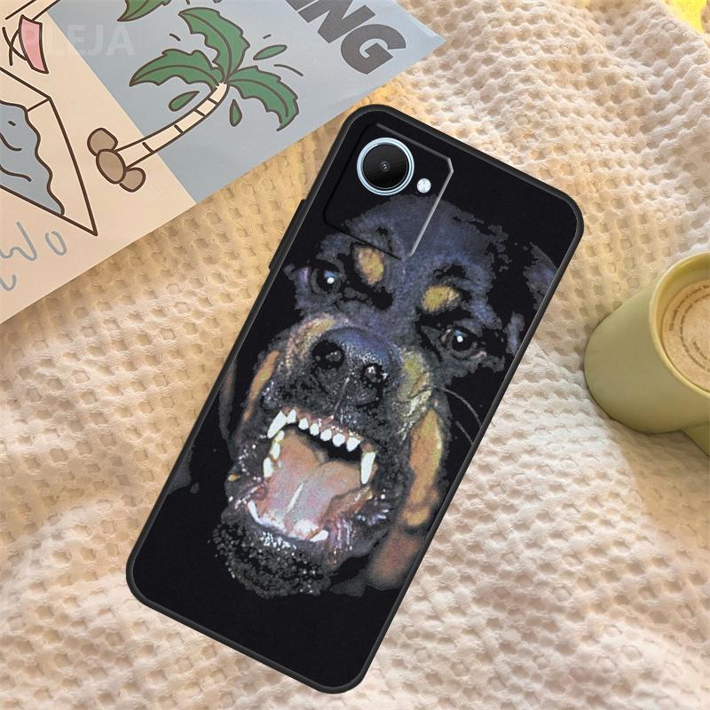 Rottweiler Dog Case For Realme GT6 GT7 Pro C67 C65 C63 C61 C55 C53 C51 C35 C71 C75 11 12 13 14 15 Pro Plus