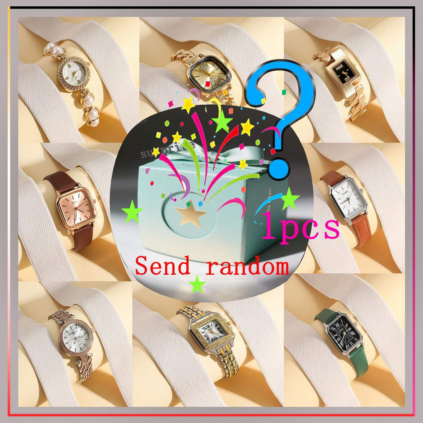 

Сюрприз бокс классические женские ретро часы с указателем смешанной шкалы лесной стиль ретро мода кварцевые часы случайный стиль разноцветный