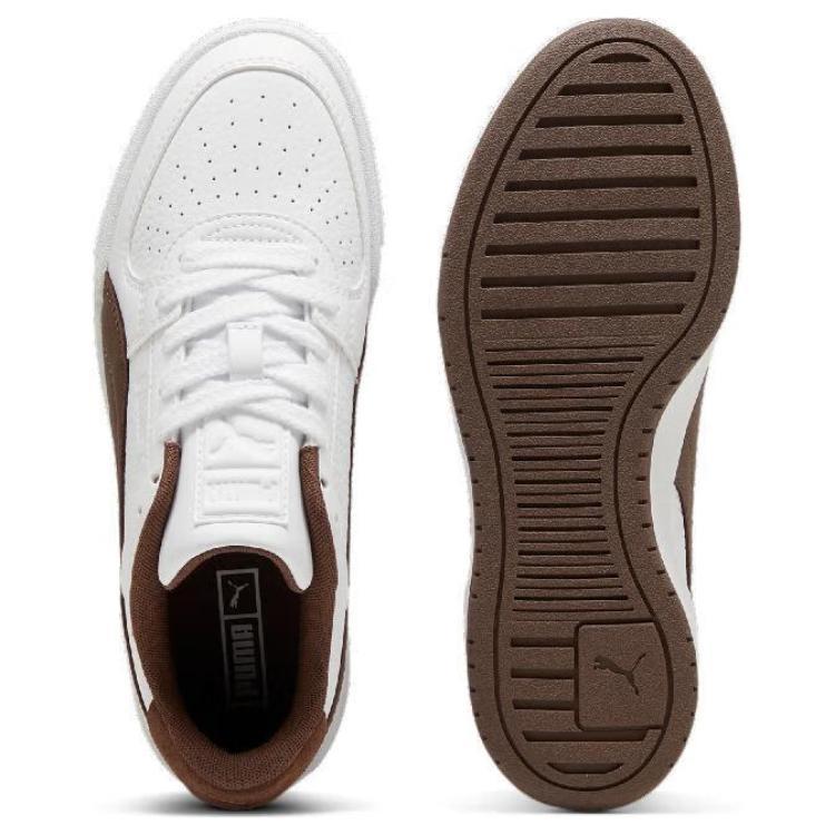 PUMA Ca Pro Low top Skateboard Shoes Women's White Umber 394749-09