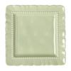 Songno Series Exquisite Lace Ceramic Tableware Set Household High-Value Bowl Plate Vegetable Plate Square Plate Large Bowl Plate