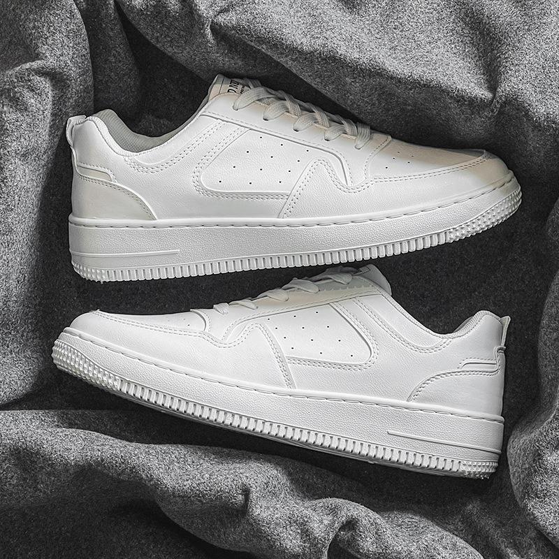 Fashion Mens Shoes High Quality Leather Casual Shoes Luxury Sneakers Fashion Skateboard Shoes for Men Sport Running Shoe Tenis Masculino