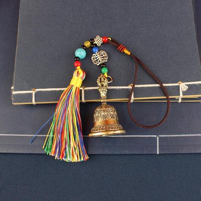 Retro Copper Bell Wind Chimes Brass Crafts Die-Casting Falling Wind Chimes Tibetan Bronze Bell Ideas Copper Bell Pendant