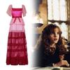 Hermione Harry Potter Granger Cosplay Costume Mesh Yarn Dress Party Halloween