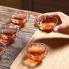 10 Plum Blossom Cups Water Cups Handmade Transparent Home Creative Master Cups Thickened Japanese Heat Resistant