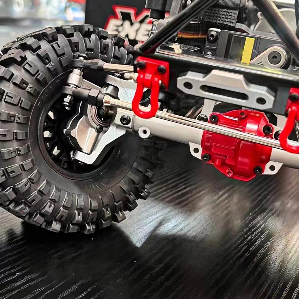 4pcs 120mm Rubber Rock Tires with Excellent Grip for   SCX10 Gen8 Tracked Cars