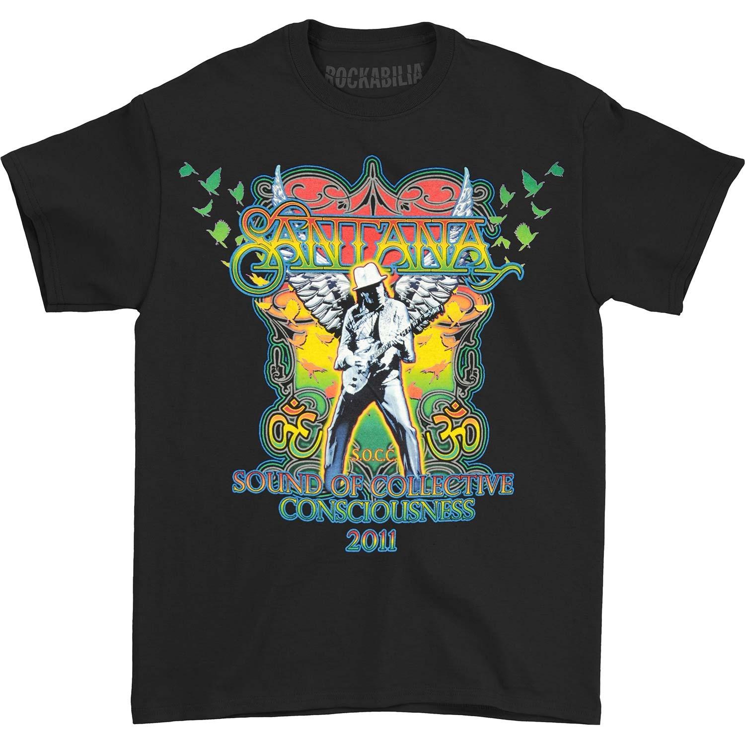 Men s Santana T-shirt Small Black M
