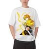 Demon Slayer Giyuu Tomioka Water Breathing Anime Print T Shirt Men 2026 Summer Casual Streetwear Oversized Cotton Tees Japanese