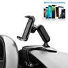 Universal Car Dashboard Mount Holder Snap-on Phone Rack Rotating Rearview Mirror Gps Navigation Hud