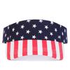 Unisex American Flag Print Verstellbarer Sonnenschutz Leere Kappe Golf Baseball Kappe Frühling Sommer Outdoor Freizeit Hüte Reisezubehör für Damen Herren
