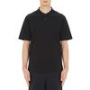 Y 3 Polo Shirts Men's Black Polo Collar Moderate Straight Fit FN3355