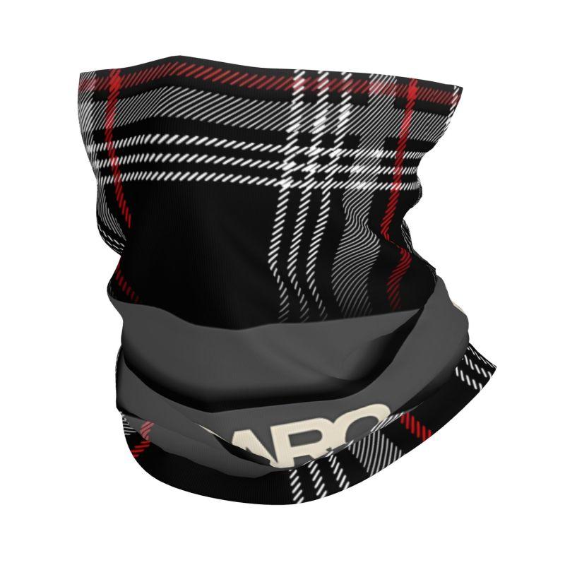 Custom Recaros Logo Print Bandana Neck Warmer Women Men Winter Hiking Camping Tube Scarf Gaiter Motorcycle Face Cover