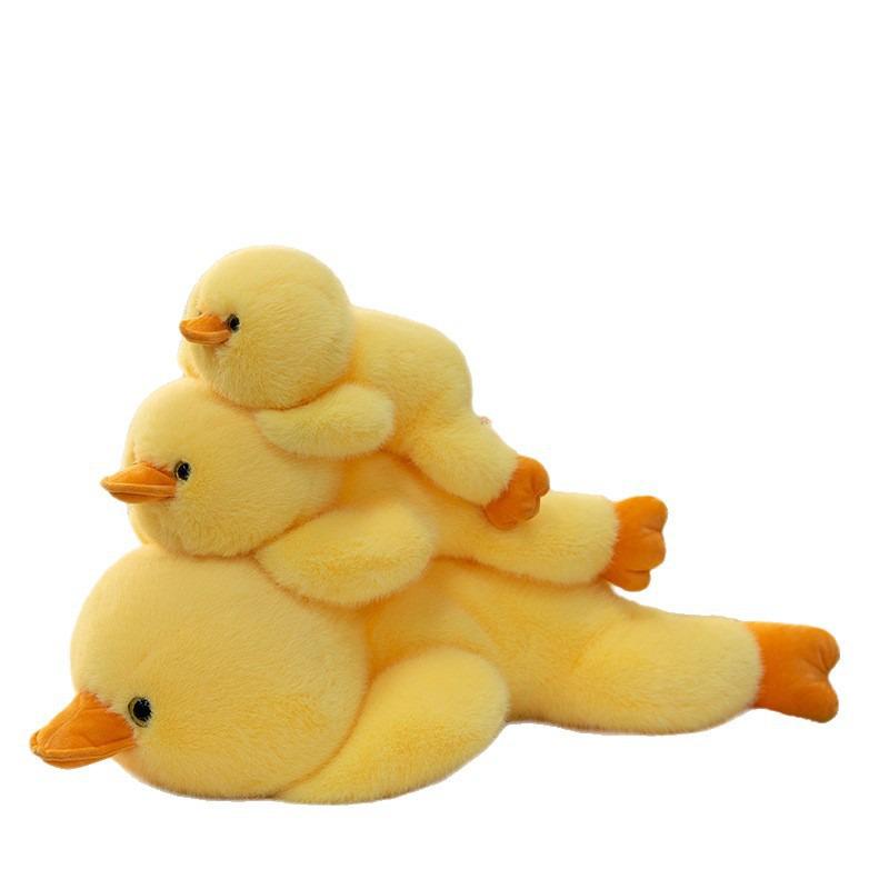 Cross-Border Desktop Companion Series: Cute Duck Plush Toys, Cloth Dolls, and Throw Pillows
