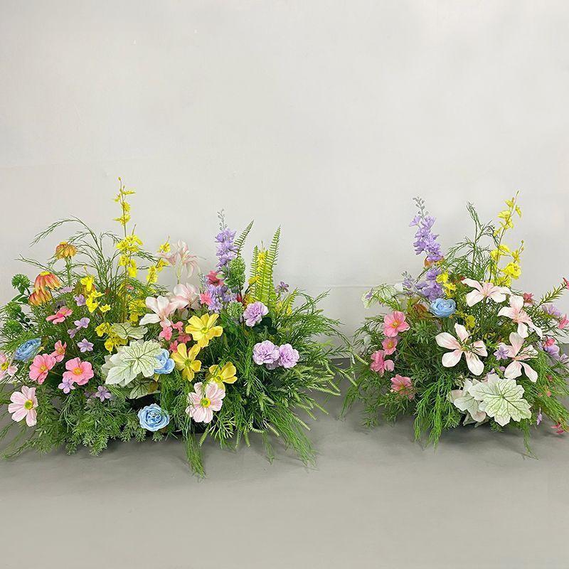 Mori Style Artificial Floral Row for Garden, Wedding, or Window Decoration