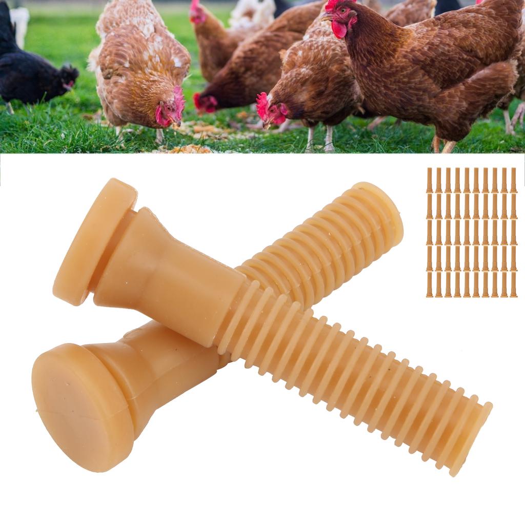 50pcs Poultry Fingers Hair Removal Stick High Hair Removal Rate Finger Plucker Picker for Chicken