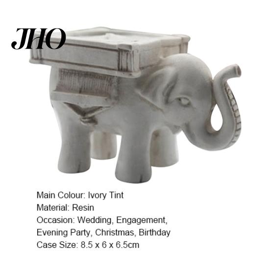 Portavelas Retro de Elefante de la Suerte para Velas de Té Candelabro Recuerdo de Boda Decoración para el Hogar