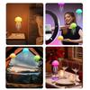Floating Jellyfish Lamp Gradient Dimming Voice And Sound Interactive Control Night Light Rechargeable USB Type-C Color Changing Mood Lamp for Bedroom