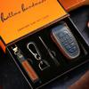Suitable for New Style Hyundai IX35/IX45 Handmade Cowhide High-End Car Key Cases keychain