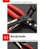 9-Piece Car Water Hose Clamp Set for Repairs