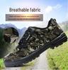 3537 Men's Low-Top Anti-Odor Non-Slip Construction Shoes - Wear-Resistant Rubber Canvas for Outdoor Mountaineering