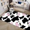 Chair Mat: Cute Cow Print Office Carpet Oversized Rug for Home Decor, Sofa Cover, Gift Idea, Suitable for Bedroom, Living Room & Various Rooms