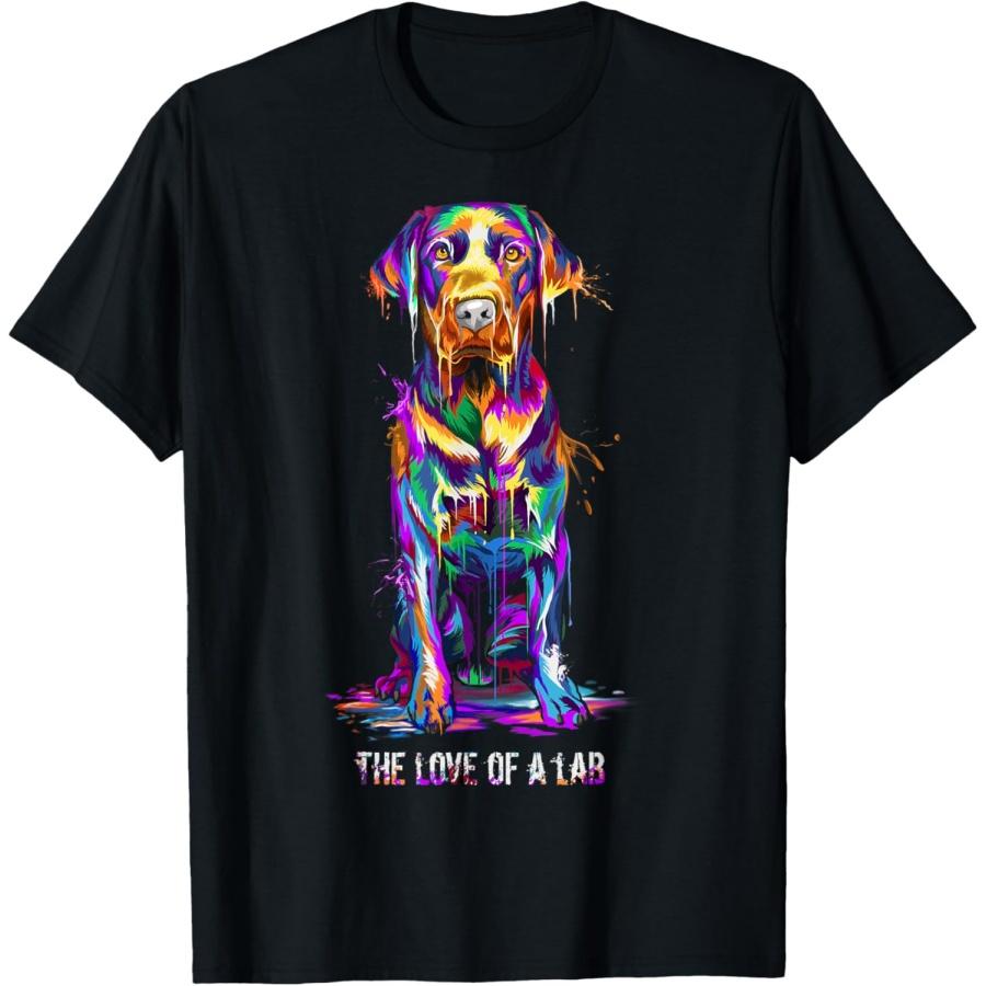 The Love Of Labrador Retriever T-Shirt XXXXXL чёрный