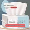 Engångshanddukar för ansikte och rengöring i ren bomull - Mjuka, för torr och våt användning
