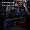Timer Professionale per Palestra Con Telecomando Orologio Digitale 12/24H Cronometro Conto alla Rovescia Per Allenamento Fitness