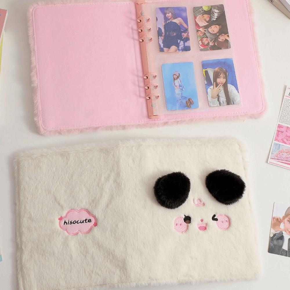 Innenseiten Nachfüllen Katze Bär Karten Albumhülle Fotokartenhalter Plüsch Binderhülle Fotoaufbewahrung